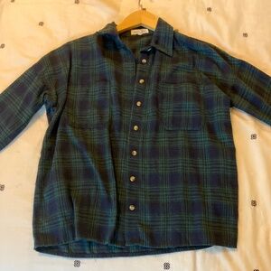 Pacsun LA hearts flannel long sleeve